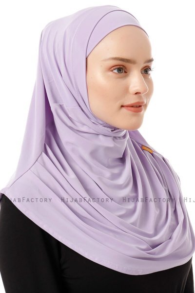 Esma - Hijab Amira Violet Clair - Firdevs