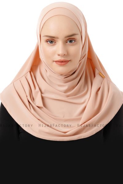 Esma - Hijab Amira Abricot - Firdevs