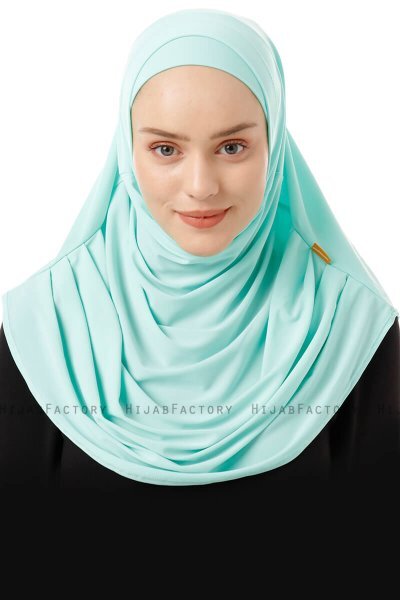Esma - Hijab Amira Vert Clair - Firdevs