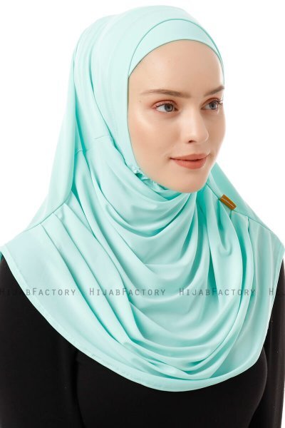 Esma - Hijab Amira Vert Clair - Firdevs