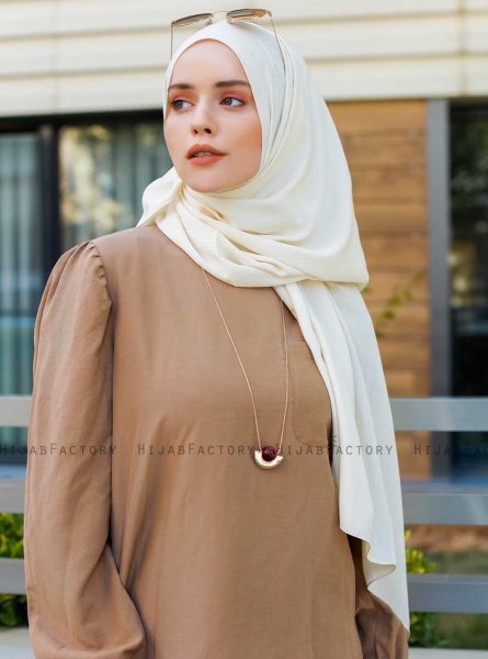 Emira - Hijab Crème - Sal Evi