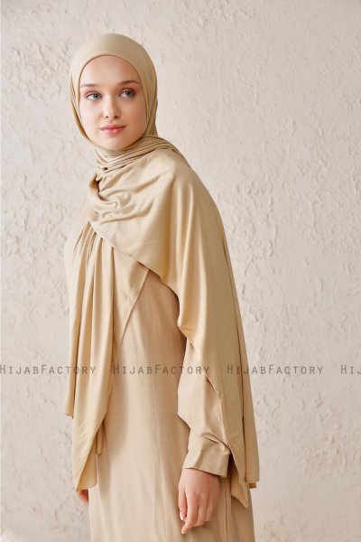 Sibel - Hijab Jersey Nude