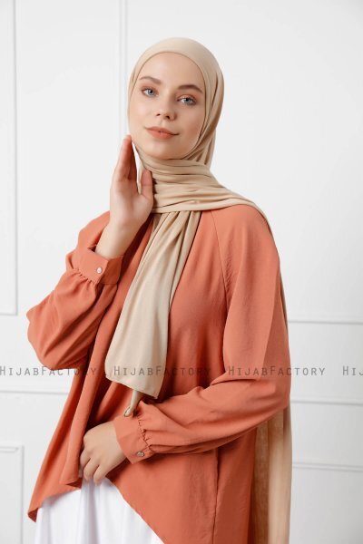 Sibel - Hijab Jersey Beige