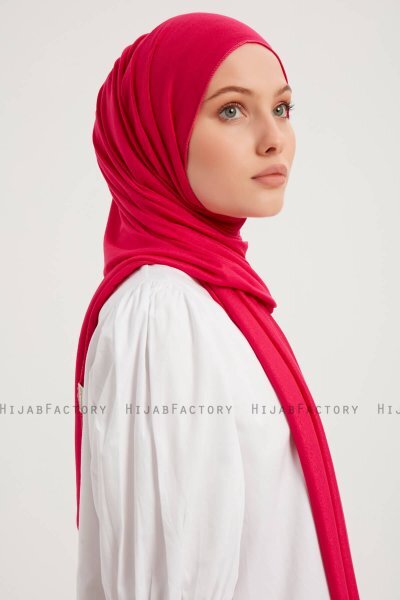 Sibel - Hijab Jersey Fuchsia