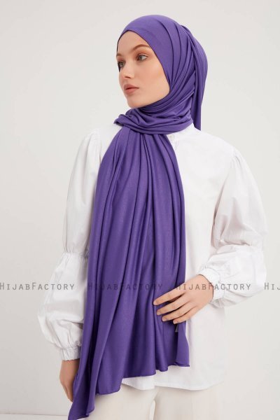 Sibel - Hijab Jersey Violet