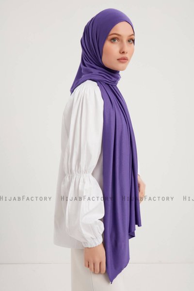 Sibel - Hijab Jersey Violet