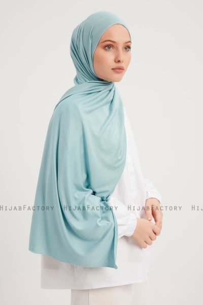 Sibel - Hijab Jersey Green Water