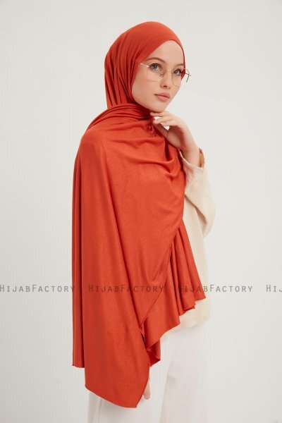 Sibel - Hijab Jersey Orange
