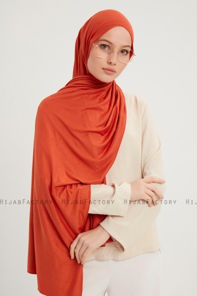 Sibel - Hijab Jersey Orange