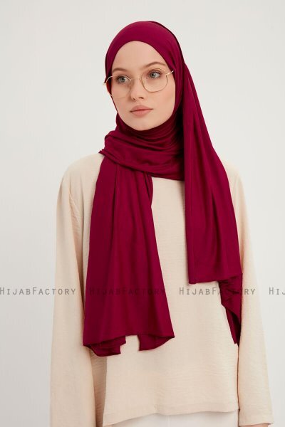 Sibel - Hijab Jersey Cherry