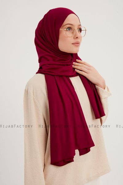 Sibel - Hijab Jersey Cherry