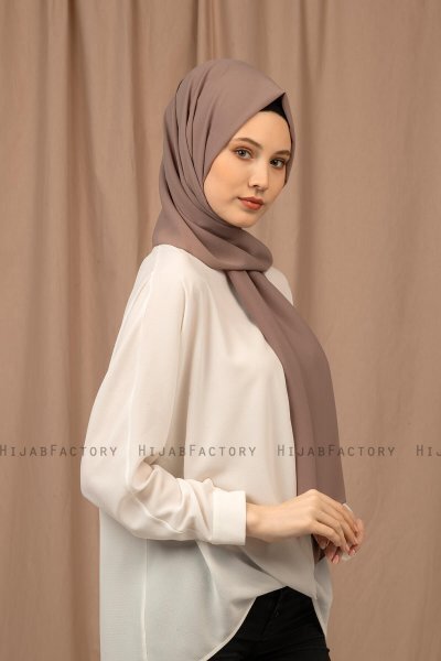 Yildiz - Hijab Crepe Chiffon Taupe