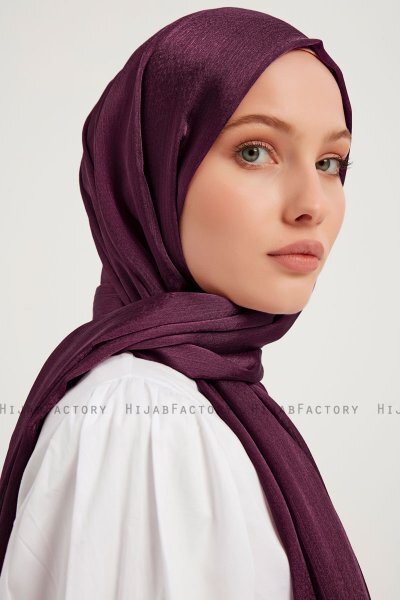 Berrak - Hijab Janjanli Violet Foncé