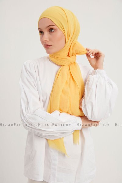 Afet - Hijab Comfort Jaune