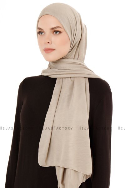 Seda - Hijab Jersey Nude - Ecardin