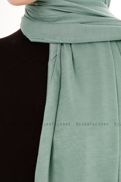 Seda - Hijab Jersey Vert - Ecardin