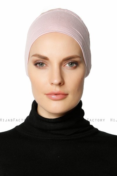 Cemre - Bandana Bonnet Vieux Rose