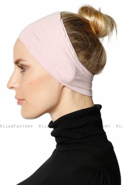 Cemre - Bandana Bonnet Vieux Rose