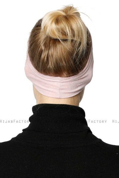 Cemre - Bandana Bonnet Vieux Rose