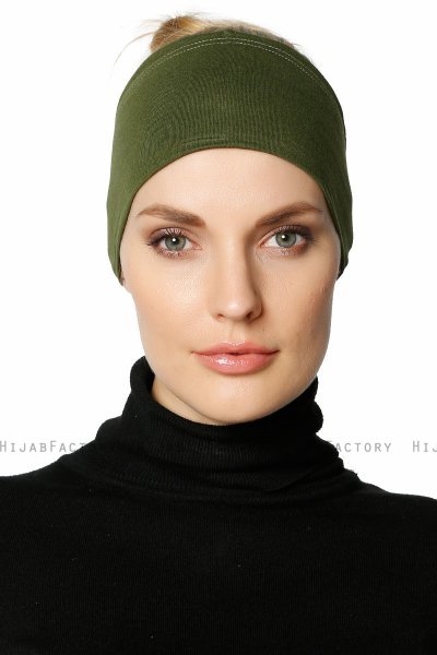 Cemre - Bandana Bonnet Kaki