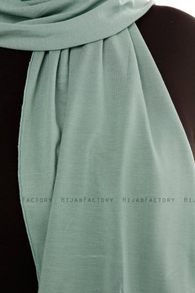 Melek - Hijab Jersey Premium Vert - Ecardin