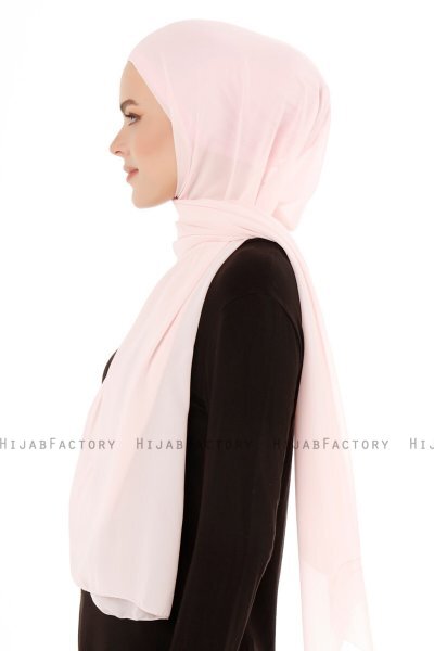 Derya - Hijab Pratique Chiffon Poudre