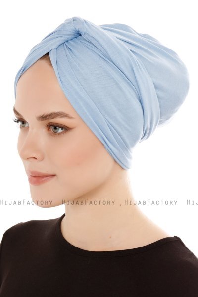 Belinay - Turban Bleu Clair - Ecardin