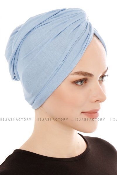Belinay - Turban Bleu Clair - Ecardin