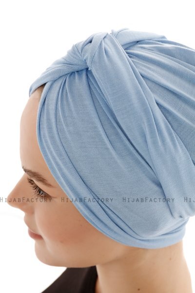 Belinay - Turban Bleu Clair - Ecardin