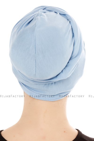 Belinay - Turban Bleu Clair - Ecardin