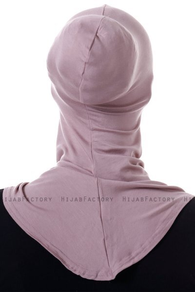 Damla - Bonnet Masque Ninja Hijab Gris Pierre