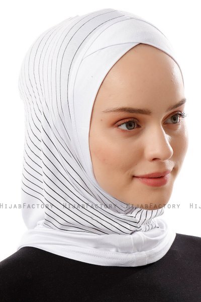 Babe Cross - Hijab Al Amira One-Piece Blanc