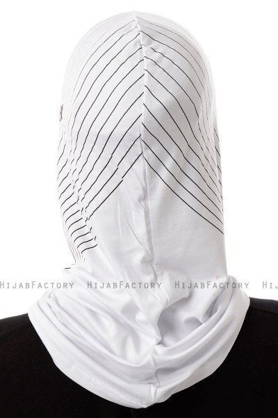 Babe Cross - Hijab Al Amira One-Piece Blanc