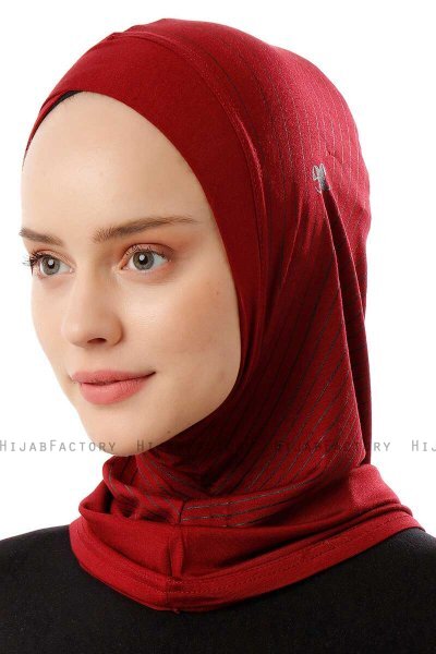 Babe Cross - Hijab Al Amira One-Piece Bordeaux