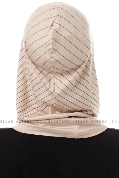 Babe Cross - Hijab Al Amira One-Piece Taupe Clair