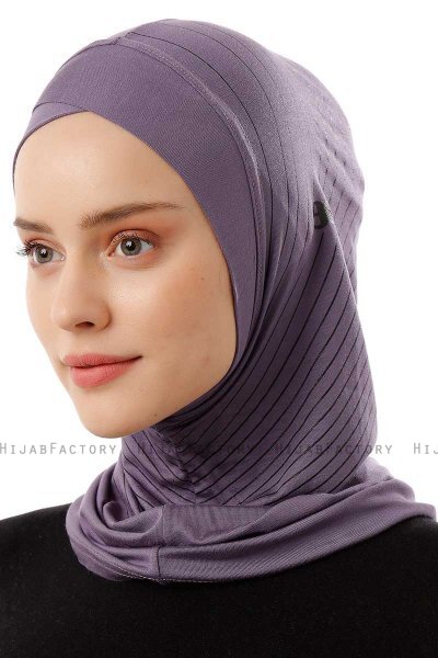Babe Cross - Hijab Al Amira One-Piece Violet