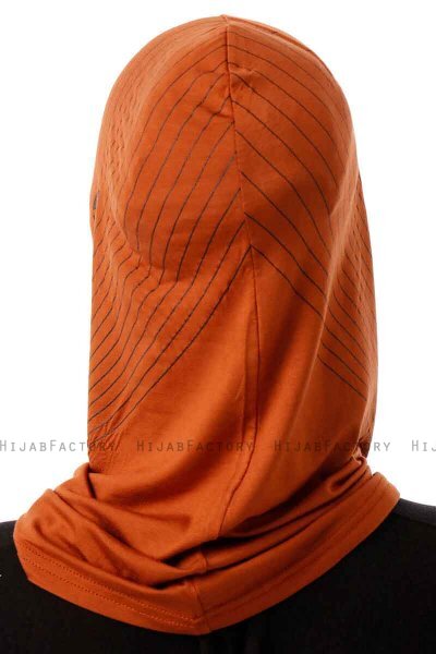 Babe Cross - Hijab Al Amira One-Piece Rouge Brique
