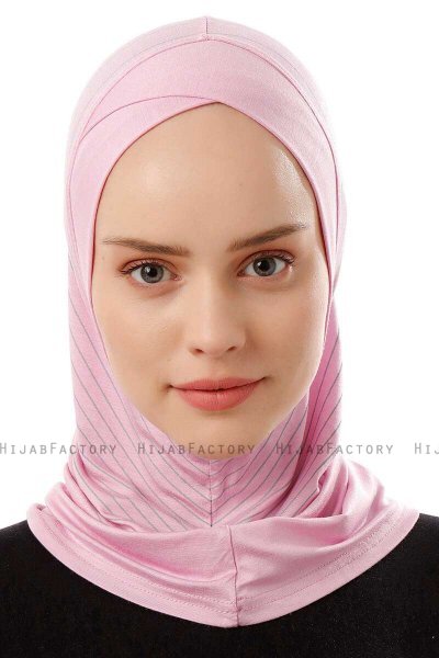 Babe Cross - Hijab Al Amira One-Piece Rose