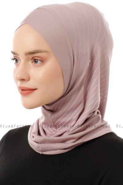 Babe Cross - Hijab Al Amira One-Piece Gris Pierre