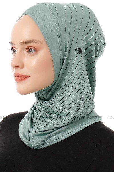 Babe Cross- Hijab Al Amira One-Piece Vert