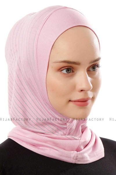 Babe Plain - Hijab Al Amira One-Piece Rose