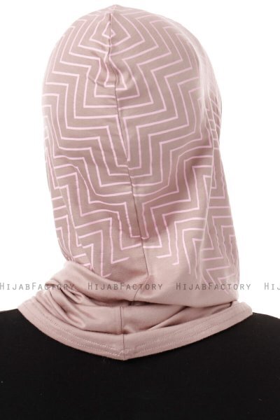 Silva Cross - Hijab Al Amira One-Piece Gris Pierre
