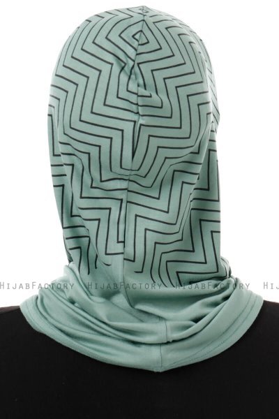 Silva Cross- Hijab Al Amira One-Piece Vert