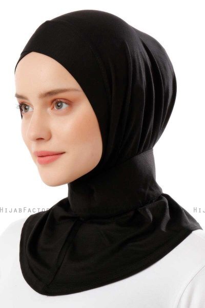 Ceren - Hijab Pratique Viscose Noir
