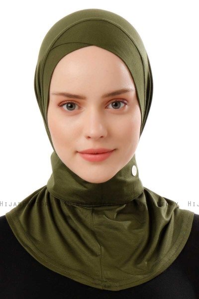 Ceren - Hijab Pratique Viscose Kaki