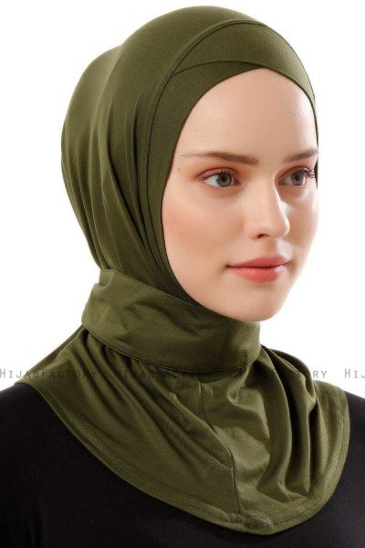 Ceren - Hijab Pratique Viscose Kaki