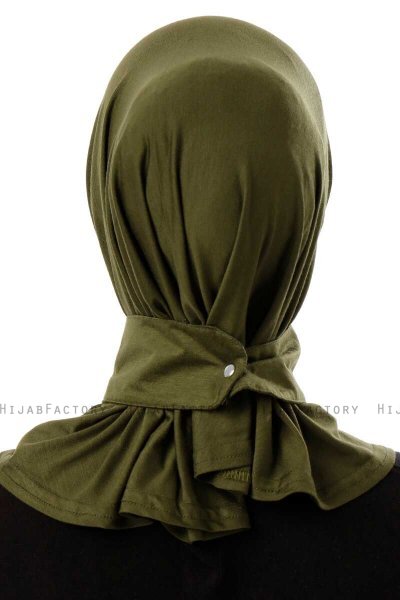 Ceren - Hijab Pratique Viscose Kaki