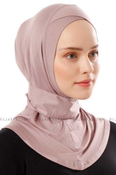 Ceren - Hijab Pratique Viscose Gris Pierre