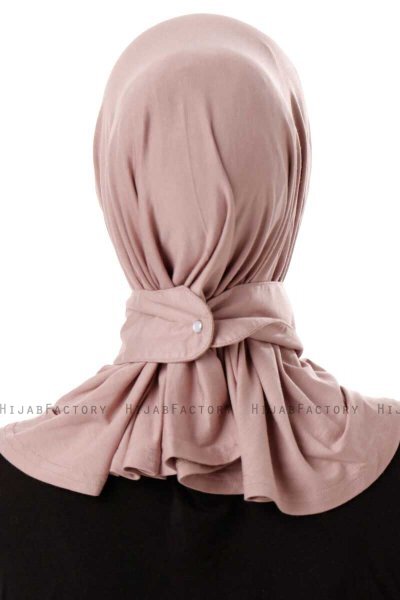 Ceren - Hijab Pratique Viscose Gris Pierre