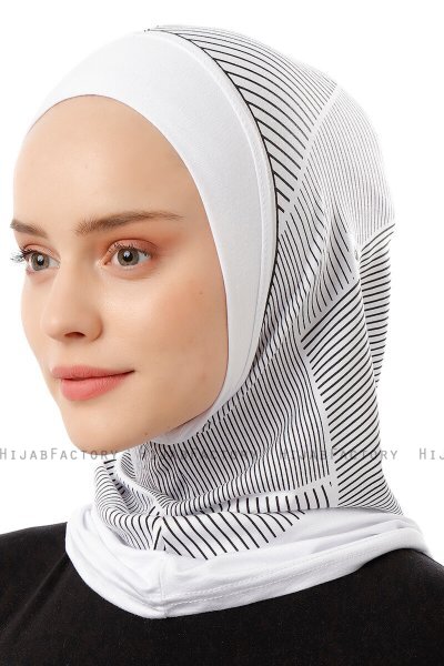 Wind Plain - Hijab Al Amira One-Piece Blanc